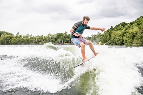 Matt Crowhurst at the 2022 Malibu Boats UK Wakeboard And Wakesurf Nationals - Photo Mantis Pro Media